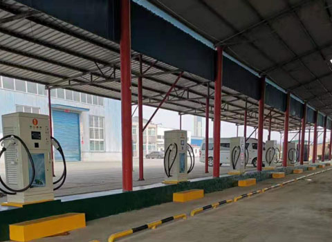 中國虎工新能源充電站120KW雙槍直流充 中國虎工新能源充電站120KW雙槍直流充