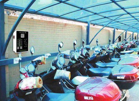 十路電動自行車慢充充電樁(圖3) 十路電動自行車慢充充電樁(圖3)