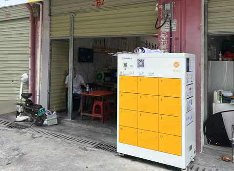 外賣電動車換電柜(圖2) 外賣電動車換電柜(圖2)