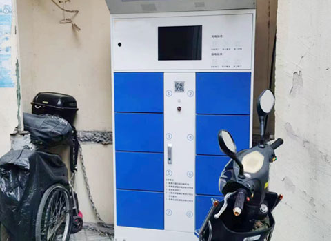 外賣電動車換電柜(圖4) 外賣電動車換電柜(圖4)